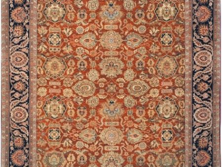 Safavieh Old World OW120 Salmon   Navy Area Rug Sale