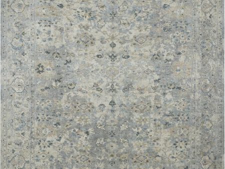 Ancient Boundaries Legato LEG-817 Grey Area Rug For Sale