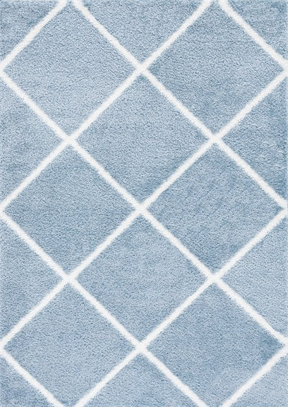 Safavieh Tahoe Shag THO676M Blue   White Area Rug For Cheap