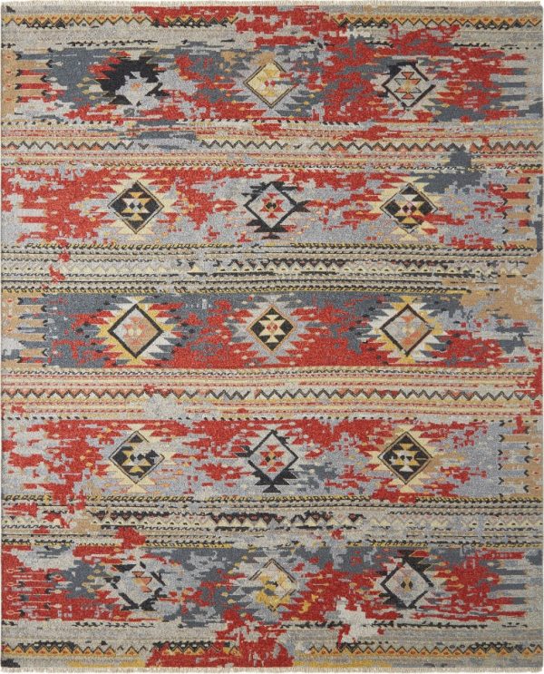 Ancient Boundaries Sena Color SEN-1191 Red Area Rug Sale