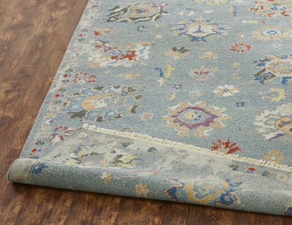 Ancient Boundaries Sena Color SEN-1181 Blue Area Rug Fashion