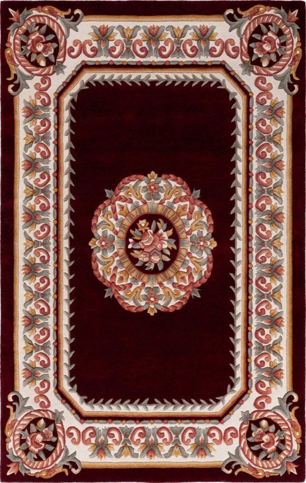 Safavieh Naples NA901Q Red   Ivory Area Rug Supply