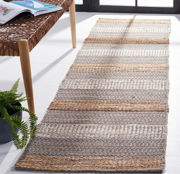 Safavieh Natural Fiber NFB652F Grey Area Rug Online now