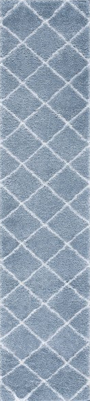 Safavieh Tahoe Shag THO676M Blue   White Area Rug For Cheap