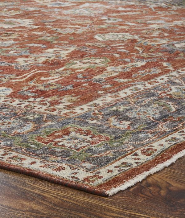 Ancient Boundaries Legato LEG-816 Red Area Rug Online