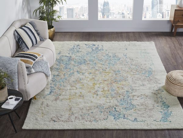 Ancient Boundaries Selene SEL-1244 White Area Rug Cheap