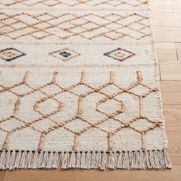 Safavieh Natural Fiber NFB403A   Ivory Area Rug Online now