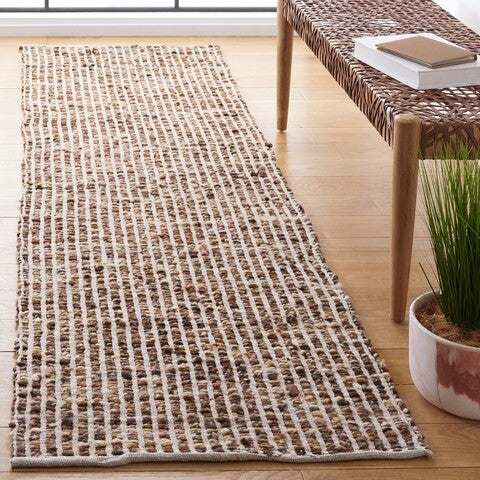 Safavieh Natura NAT331E Ivory   Taupe Area Rug Online Hot Sale