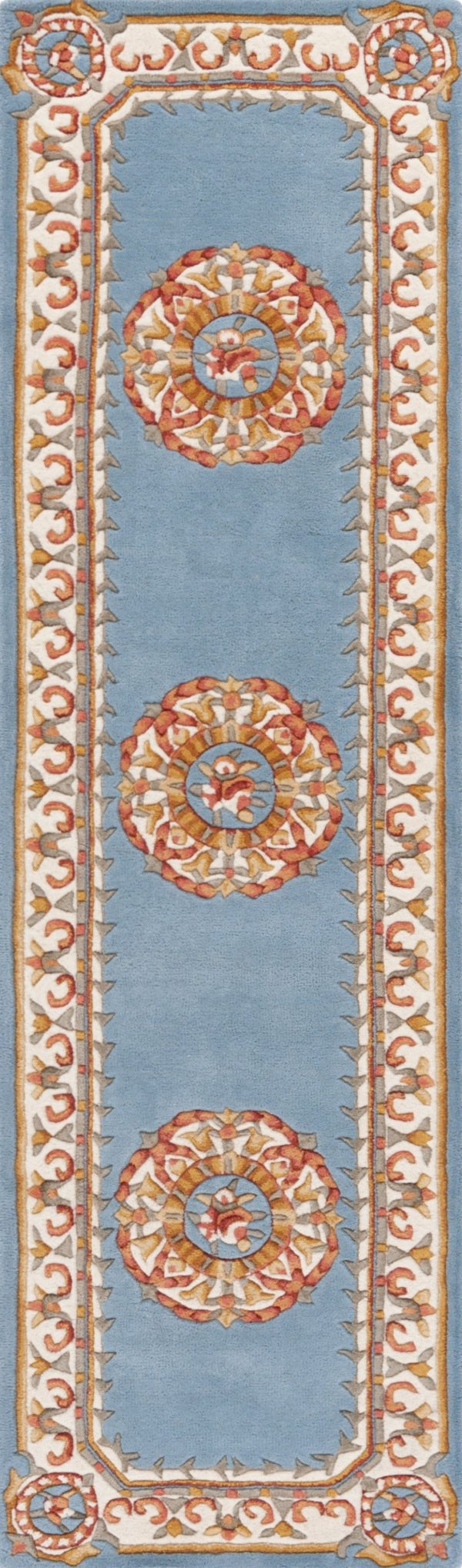 Safavieh Naples NA901J Light Blue   Ivory Area Rug Sale