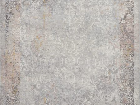 Ancient Boundaries Tourne TOU-381 Grey Area Rug For Cheap