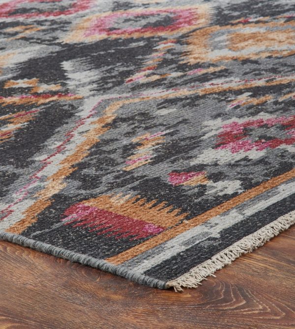 Ancient Boundaries Sena Color SEN-1185 Black Area Rug Online Sale