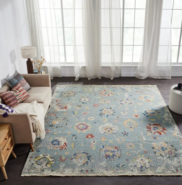 Ancient Boundaries Sena Color SEN-1181 Blue Area Rug Fashion