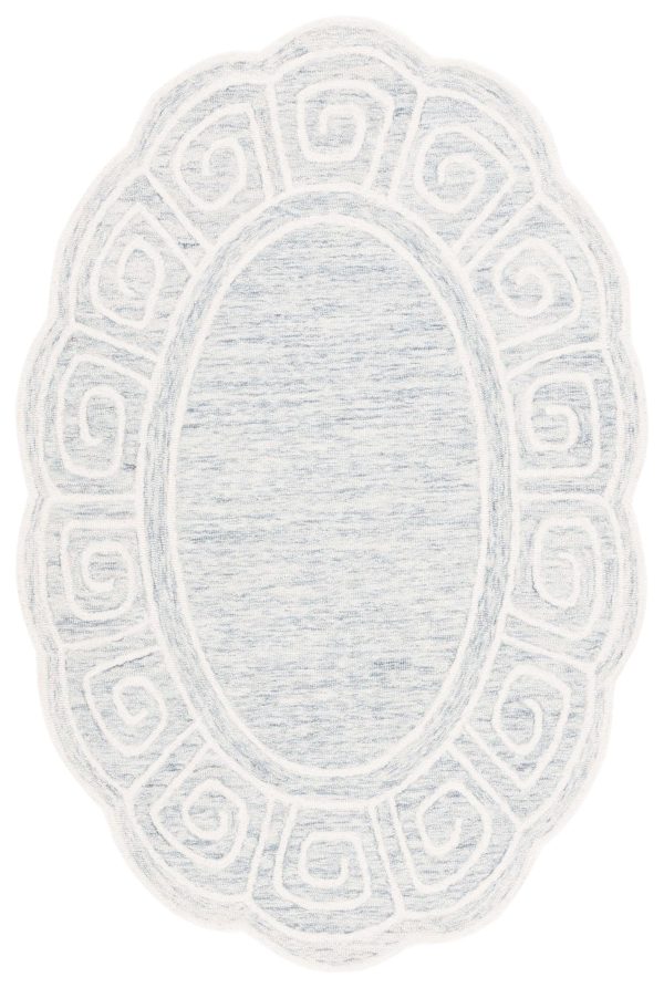 Safavieh Novelty NOV109G Light Grey   Ivory Area Rug Online Sale