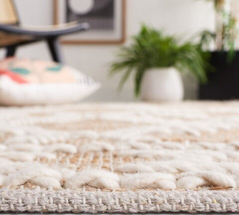 Safavieh Natural Fiber NFB377A   Ivory Area Rug Online Hot Sale