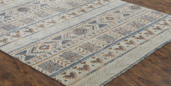 Ancient Boundaries Mesa MES-728 Grey Area Rug For Sale