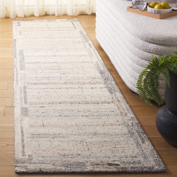 Safavieh Restoration Vintage RVT801F Grey   Beige Area Rug Online now