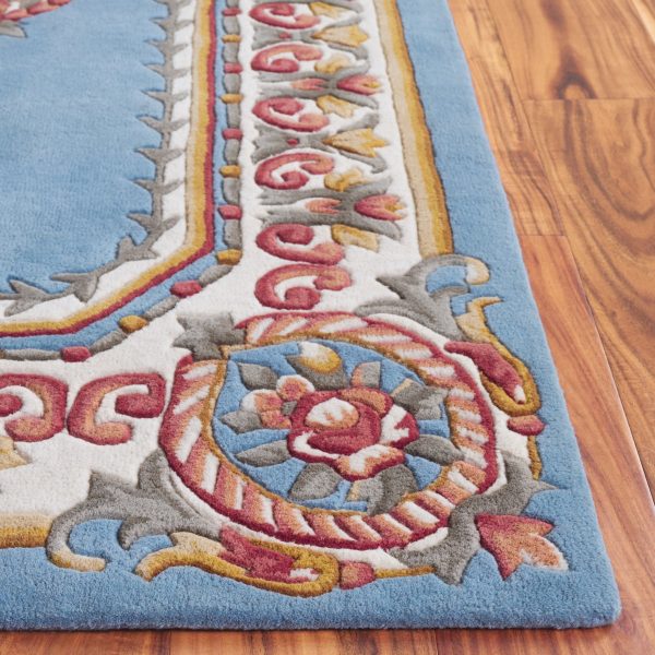 Safavieh Naples NA901J Light Blue   Ivory Area Rug Sale