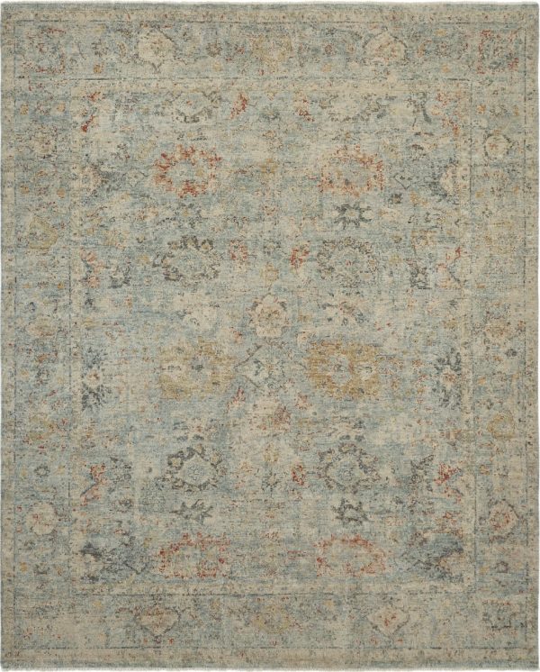 Ancient Boundaries Legato LEG-806 Sea Mist Blush Area Rug For Discount