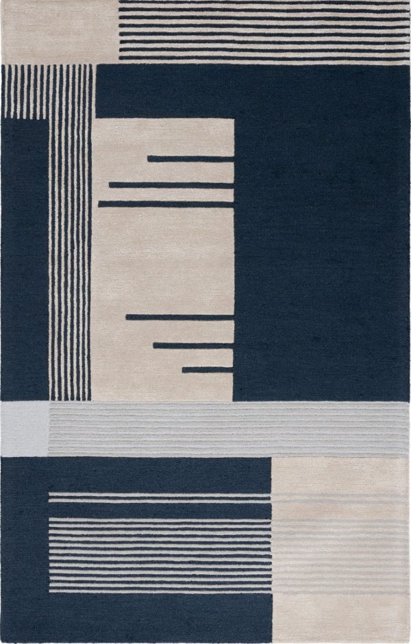 Safavieh Rodeo Drive RD176N Navy   Ivory Area Rug Discount