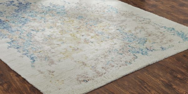 Ancient Boundaries Selene SEL-1244 White Area Rug Cheap