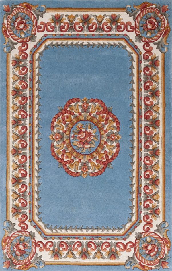 Safavieh Naples NA901J Light Blue   Ivory Area Rug Sale