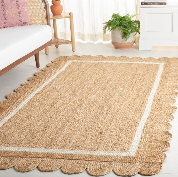 Safavieh Natural Fiber NF896A   Ivory Area Rug Fashion