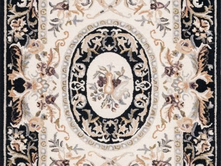 Safavieh Savonnerie SAV301Z Ivory   Black Area Rug Supply