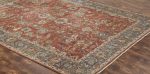 Ancient Boundaries Legato LEG-816 Red Area Rug Online