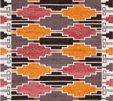 Safavieh Rodeo Drive RD913Z Black   Rust Area Rug Discount