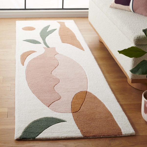 Safavieh Rodeo Drive RD375A Ivory   Pink Area Rug Sale