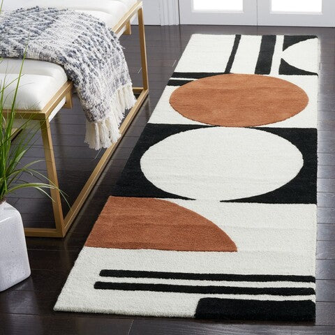 Safavieh Rodeo Drive RD856A Ivory   Black Area Rug Hot on Sale