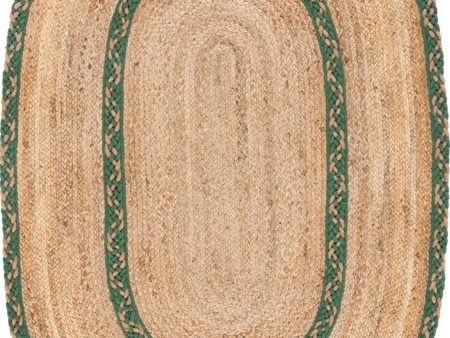 Safavieh Natural Fiber NFB260Y   Green Area Rug Online now