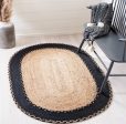 Safavieh Natural Fiber NFB261Z   Black Area Rug For Sale