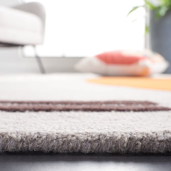 Safavieh Rodeo Drive RD860H Grey   Rust Area Rug For Cheap