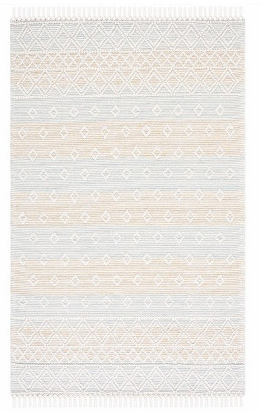 Safavieh Vermont VRM252L Light Blue   Yellow Area Rug Discount