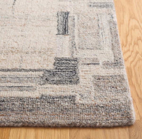 Safavieh Restoration Vintage RVT801F Grey   Beige Area Rug Online now