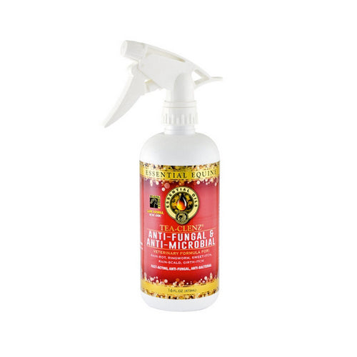 Tea-Clenz Anti-Fungal Microbial Equine TopicalRTU Spray 16 Oz by Essential Equine Online now