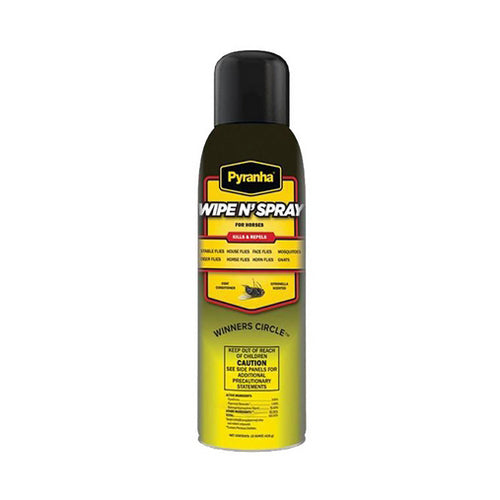 Pyranha Wipe N  Spray Fly Spray for Horses BOV Spray 15 Oz by Pyranha Sale