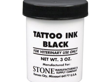 Tattoo Ink - Black 3 Oz by Stone Manufacturing & Supply Company For Cheap