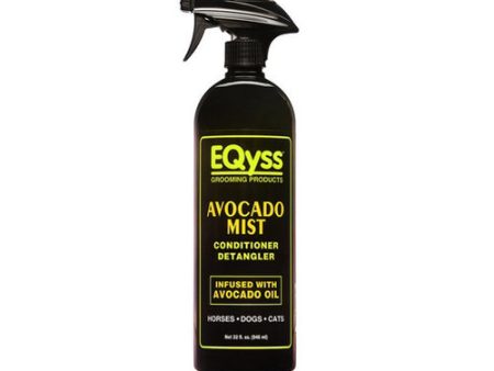 Avocado Mist Conditioner and Detangler Spray 32 Oz by Eqyss For Discount