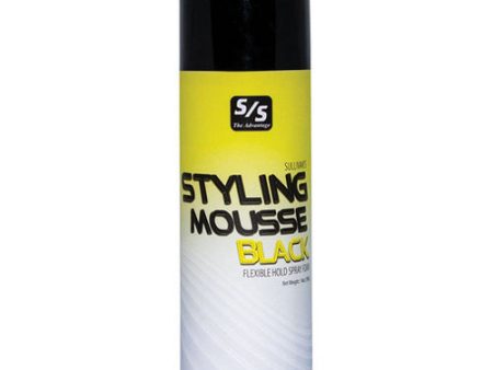 Styling Mousse Spray Foam Black 14 Oz by Sullivan Supply, Inc. on Sale