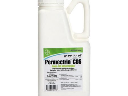 Permectrin CDS Pour-On Insecticide 64 oz by Elanco Cheap