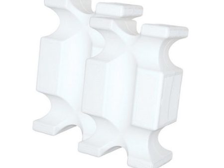 Jump Blocks White 2 Packets by Horsemens Pride Online Hot Sale