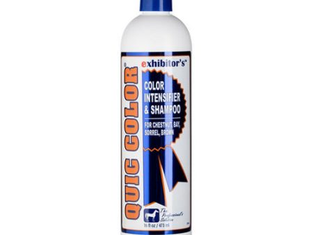 Quic Color Intensifier & Shampoo for Horses 16 Oz by Exhibitors Cheap