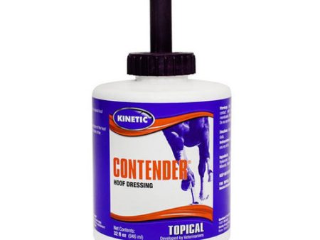 Contender Hoof Dressing  w applicator 32 Oz by Kinetic For Cheap