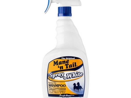 Mane  n Tail Spray  n White Horse Shampoo and Conditioning Spray 32 Oz by Mane N Tail Hot on Sale