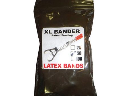 X-Large Bander Replacement Bands 50 Count by S & J Tools, Inc. Online Hot Sale